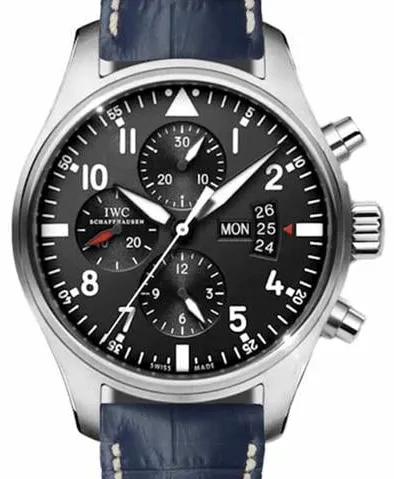 IWC Pilot IW377704 43mm Stainless steel Black