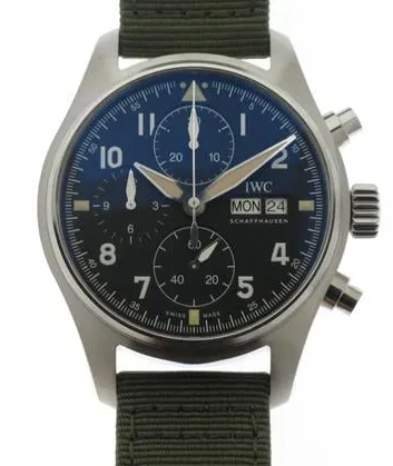 IWC Pilot IW387901 41mm Stainless steel Black