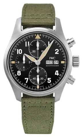 IWC Pilot IW387901 41mm Stainless steel Black