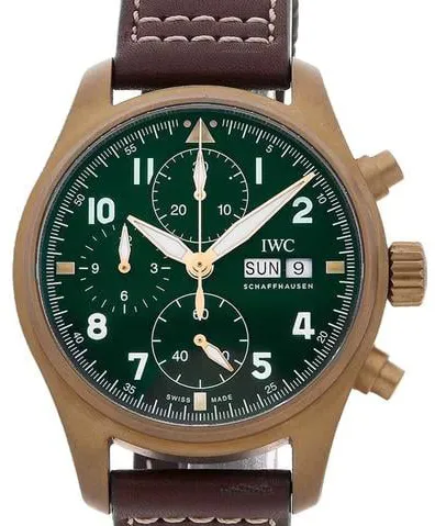 IWC Pilot IW387902 41mm Bronze Green