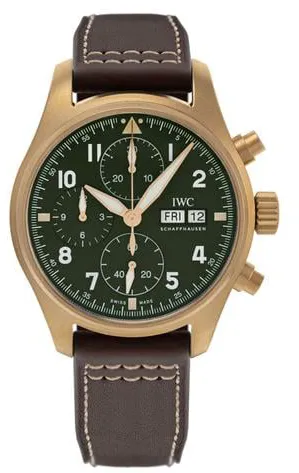 IWC Pilot IW387902 41mm Bronze Green