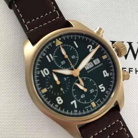 IWC Pilot IW387902 41mm Bronze Green
