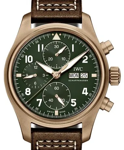 IWC Pilot IW387902 41mm Bronze Green