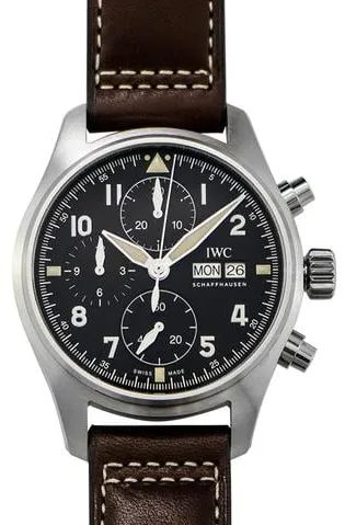 IWC Pilot IW387903 41mm Stainless steel Black