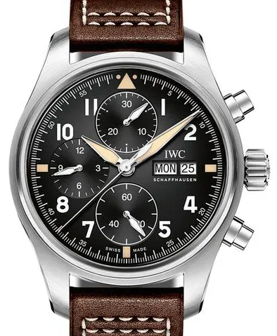 IWC Pilot IW387903 41mm Stainless steel Black