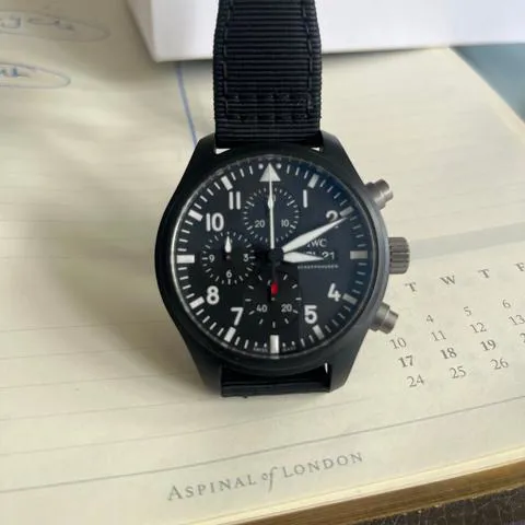 IWC Pilot IW389101 44.5mm Ceramic Black 5