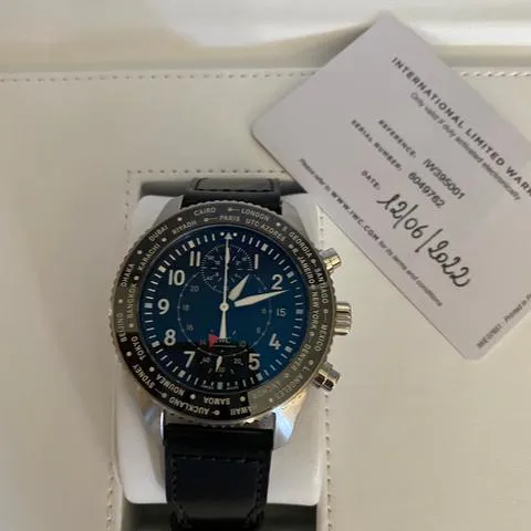 IWC Pilot IW395001 nullmm Steel Black