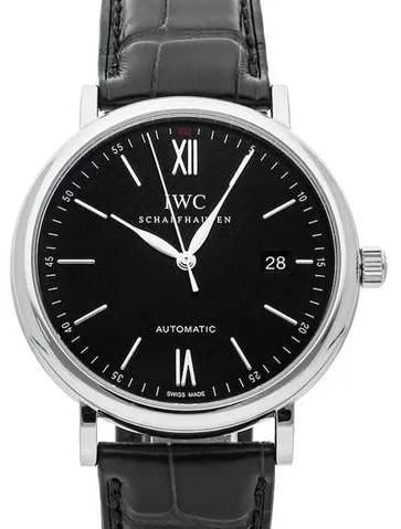 IWC Portofino IW356502 40mm Steel Black