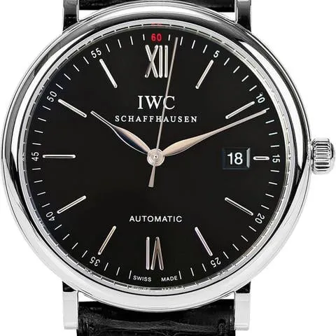 IWC Portofino IW356502 40mm Steel Black