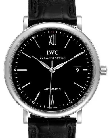 IWC Portofino IW356502 40mm Steel Black