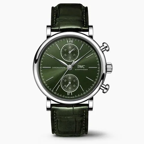 IWC Portofino IW391405 39mm Steel Green