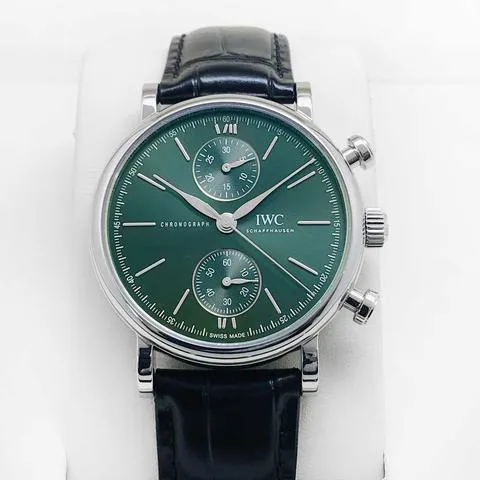 IWC Portofino IW391405 39mm Stainless steel Green