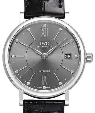 IWC Portofino IW458102 37mm Steel Grey