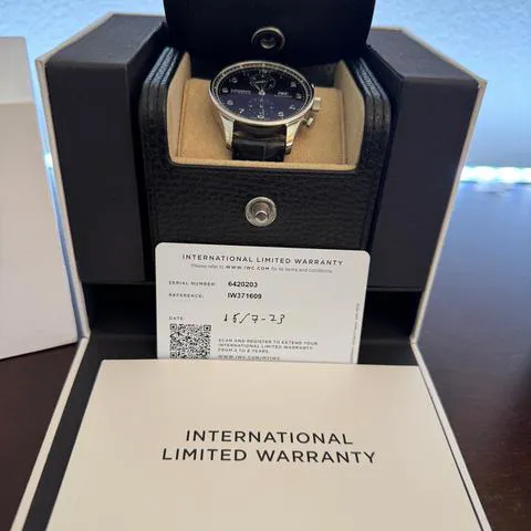 IWC Portugieser IW371609 41mm Stainless steel Black 7