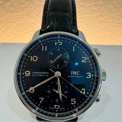 IWC Portugieser IW371609 41mm Stainless steel Black 8