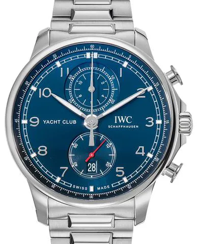 IWC Portugieser IW390701 44.5mm Stainless steel Blue