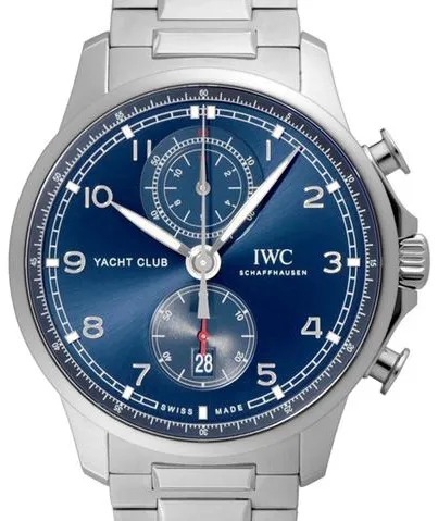 IWC Portugieser IW390701 44.5mm Stainless steel Blue