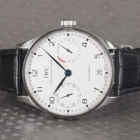 IWC Portugieser IW500107 42mm Stainless steel Silver