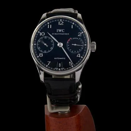 IWC Portugieser IW500107 42mm Stainless steel Silver