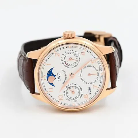 IWC Portugieser IW502306 44mm Rose gold Silver 2