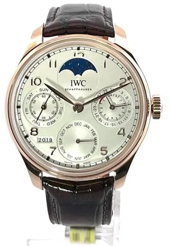 IWC Portugieser IW503302 44mm Red gold Silver