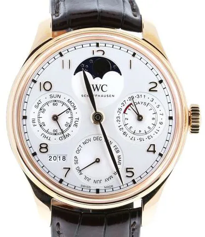 IWC Portugieser IW503302 44mm Red gold White