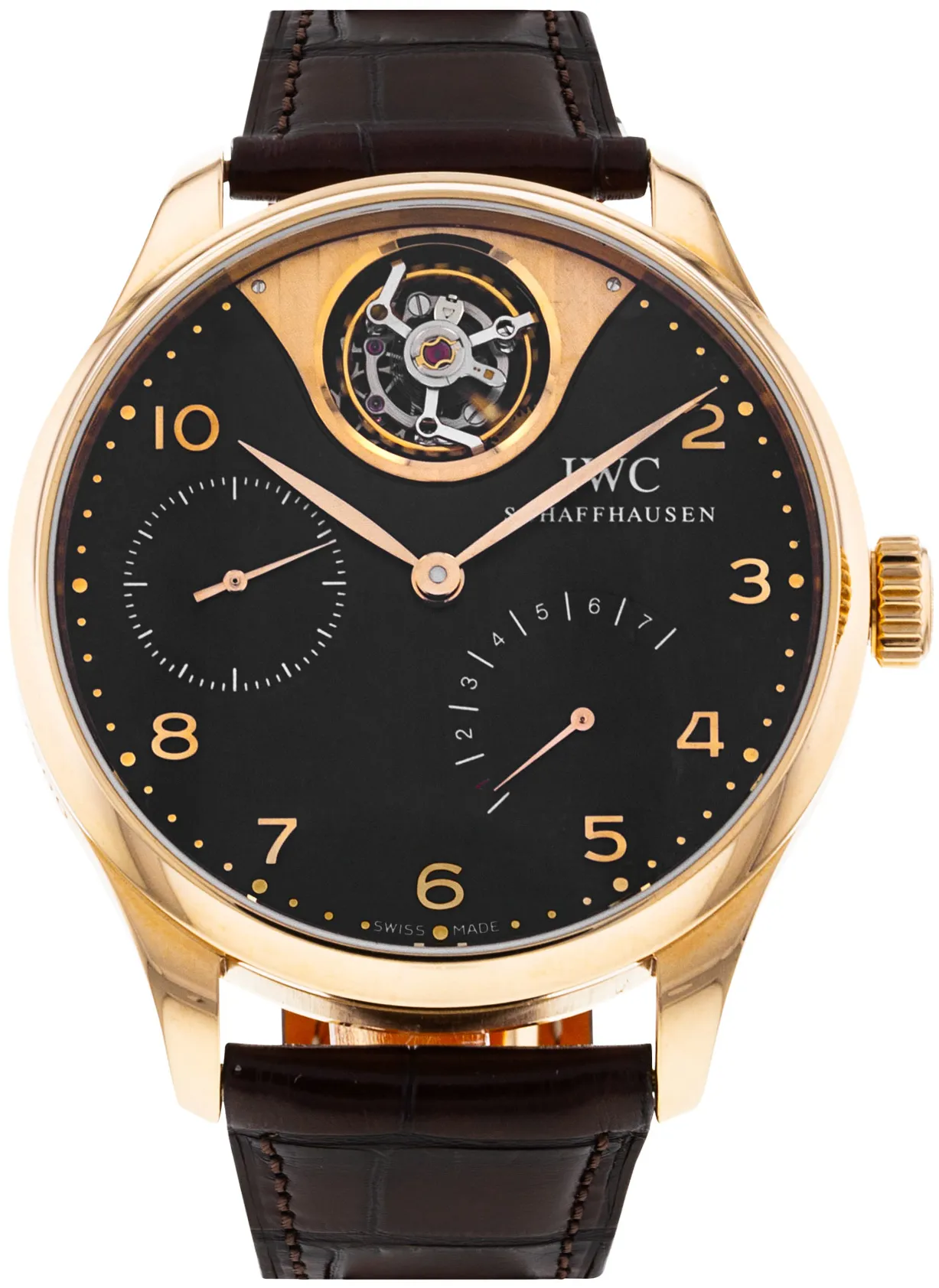 IWC Portuguese Tourbillon IW504210 44mm Rose gold