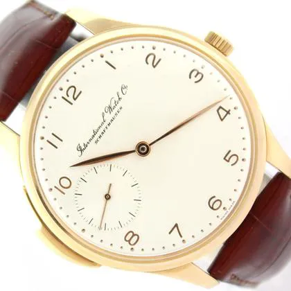 IWC Portugieser IW524005 42mm Rose gold Champagne