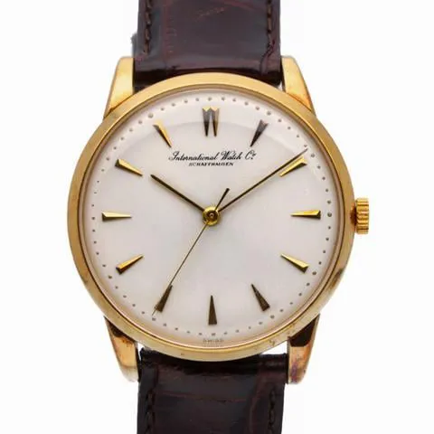 IWC IWC Shaffhausen Vintage 35mm Yellow gold White