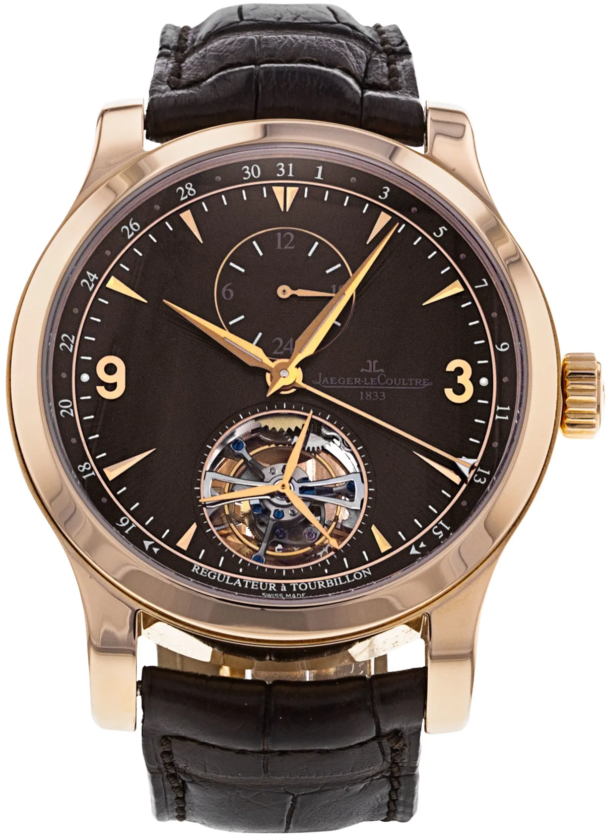 Jaeger-LeCoultre Master 1662450 43mm Rose gold Brown