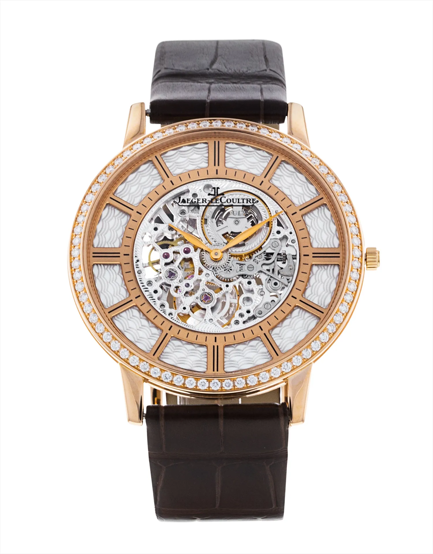 Jaeger-LeCoultre Master Ultra Thin 1342501 38mm Pink gold Silver