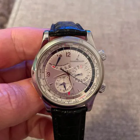 Jaeger-LeCoultre Master World Geographic Q1528420 42mm Steel Silver