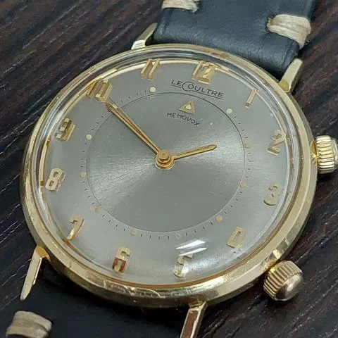 Jaeger-LeCoultre Memovox 34mm Yellow gold Grey 3