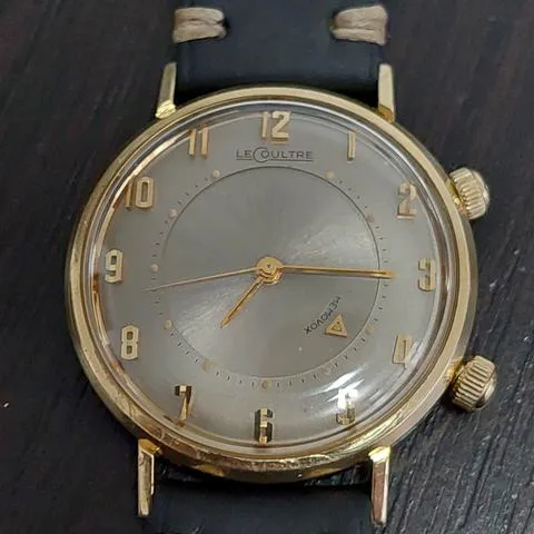 Jaeger-LeCoultre Memovox 34mm Yellow gold Grey 2