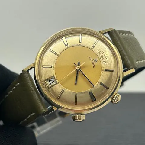 Jaeger-LeCoultre Memovox 34mm Yellow gold Champagne 5