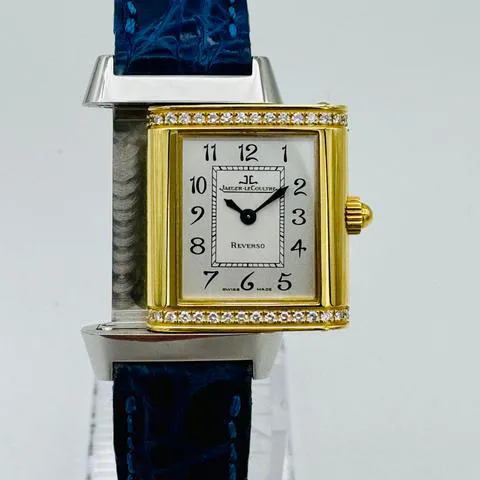 Jaeger-LeCoultre Reverso 265.5.08 Yellow gold and Stainless steel Silver 12