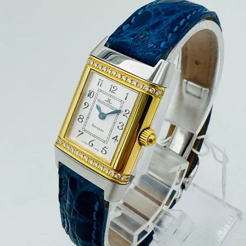 Jaeger-LeCoultre Reverso 265.5.08 Yellow gold and Stainless steel Silver 8