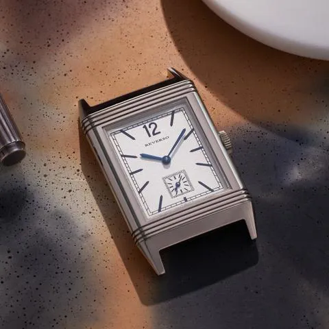 Jaeger-LeCoultre Grand Reverso, 1931 Ultra-Thin, 18k White Gold 47mm White gold White