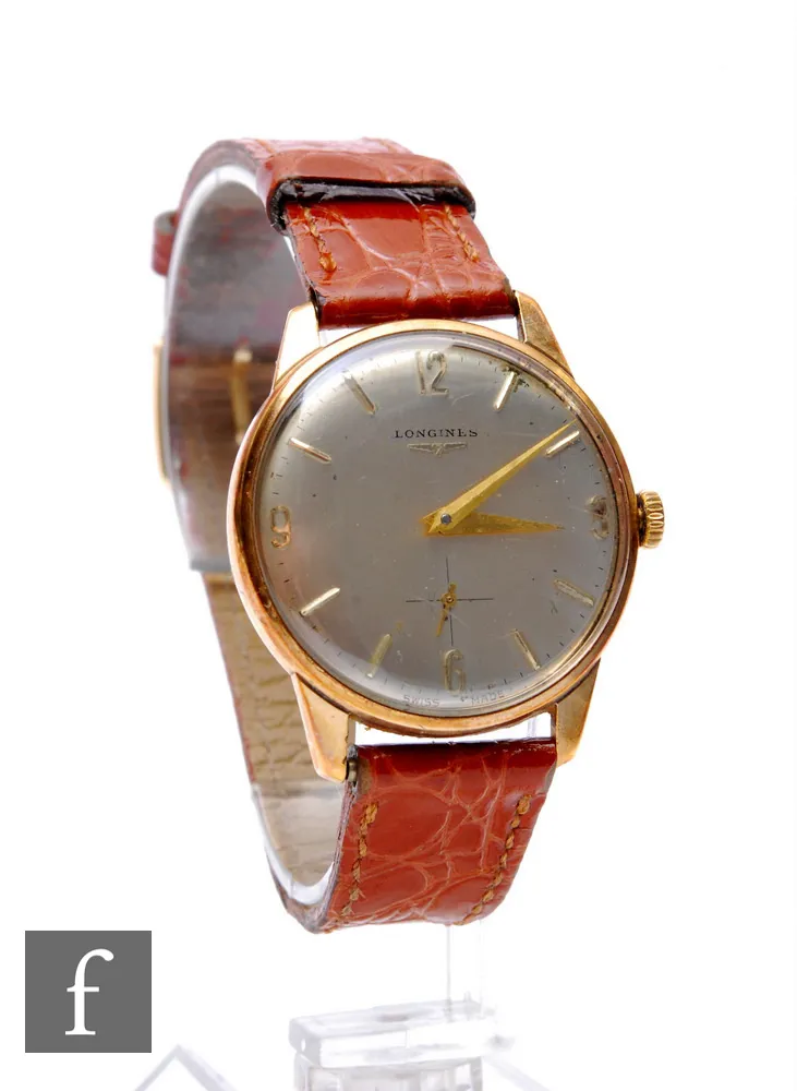 Longines 32mm Yellow gold Silver