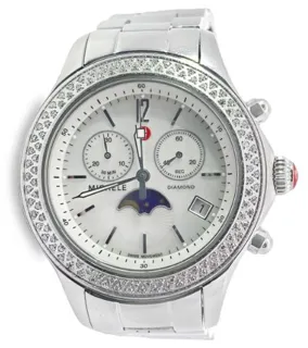 Michele Jetway Moonphase MW17G01A1972 Stainless steel White