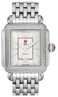 Michele Deco Madison Large Diamond Bezel MW06T01A1966 Stainless steel