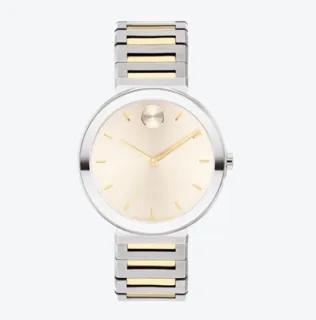 Movado Bold Horizon 3601091 Stainless steel and Gold-plated Golden