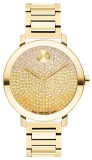 Movado Bold Evolution 3600931 Yellow gold and Stainless steel Golden