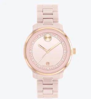 Movado Bold Verso 3600935 Ceramic Pink