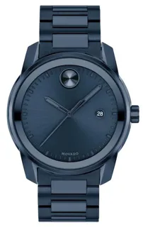 Movado Bold Verso 3600737 Stainless steel Blue