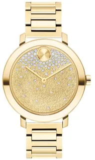 Movado Bold Evolution 3600705 Yellow gold and Stainless steel Golden