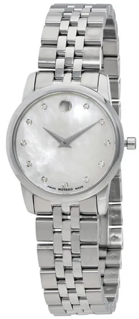 Movado Museum 0606612 28mm Stainless steel Mother-of-pearl
