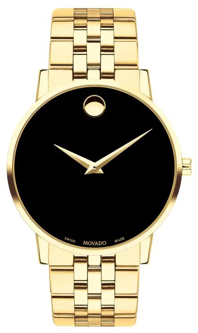 Movado Museum 0607203 40mm Stainless steel Black