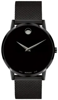 Movado Museum 0607395 Black PVD Black