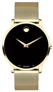 Movado Museum 0607396 Yellow gold and Stainless steel and PVD Black